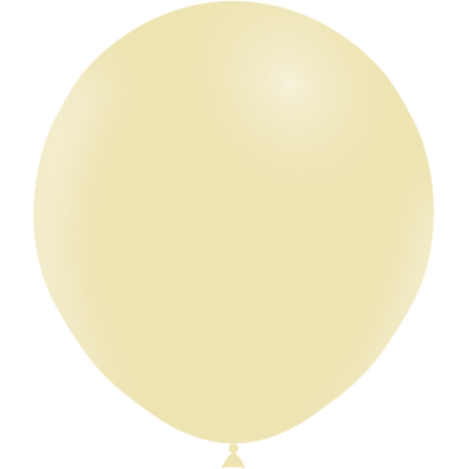 5 Ballons HG118 Pastel Matte Jaune - Balloonia