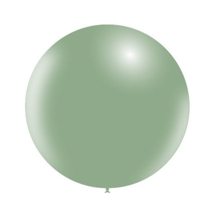 1 Ballon Latex 2' (60cm) Vintage Vert - Balloonia