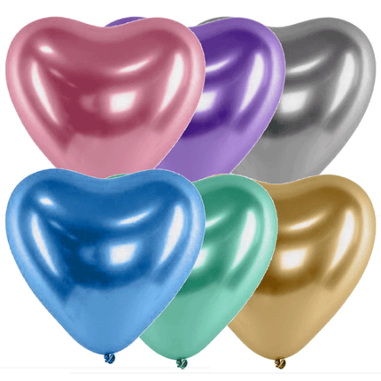 100 Ballons Cœurs 12