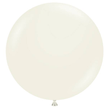 1 Ballon 60cm Blanc Crème- Ballonrama