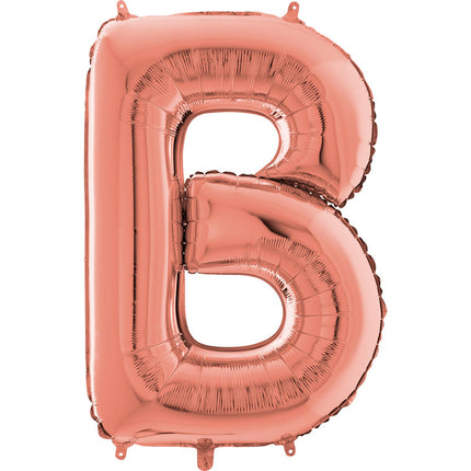 Lettre B Rose Gold 26