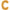 Lettre C Or 26