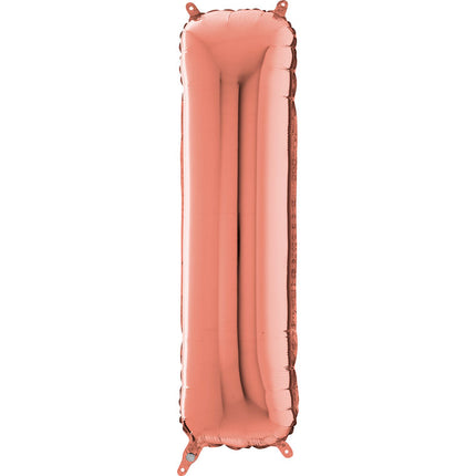 Lettre I Rose Gold 26