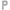 Lettre P Argent 26