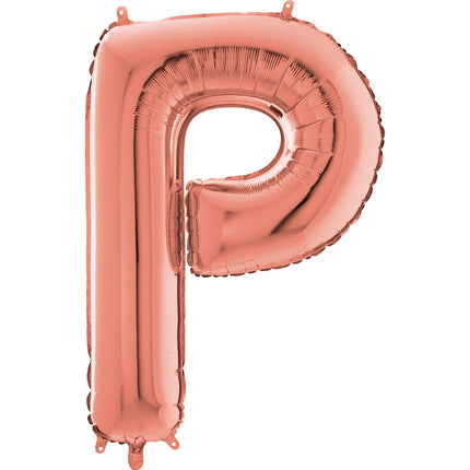 Lettre P Rose Gold 26