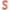 Lettre S Rose Gold 26