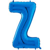 Lettre Z Bleu 26