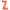 Lettre Z Rose Gold 26