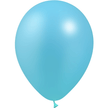 100 Ballons Latex HG95 Métal Bleu ciel - Balloonia