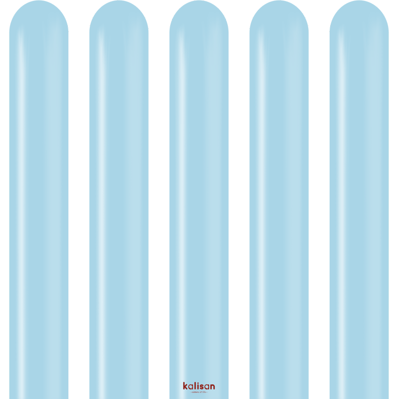 100 Ballons Modeling 260 Macaron Blue - Kalisan