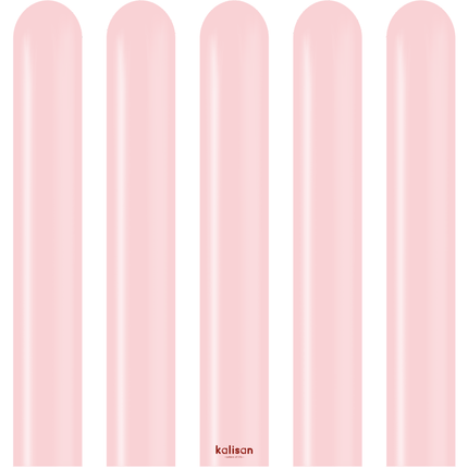 100 Ballons Modeling 260 Macaron Pink - Kalisan