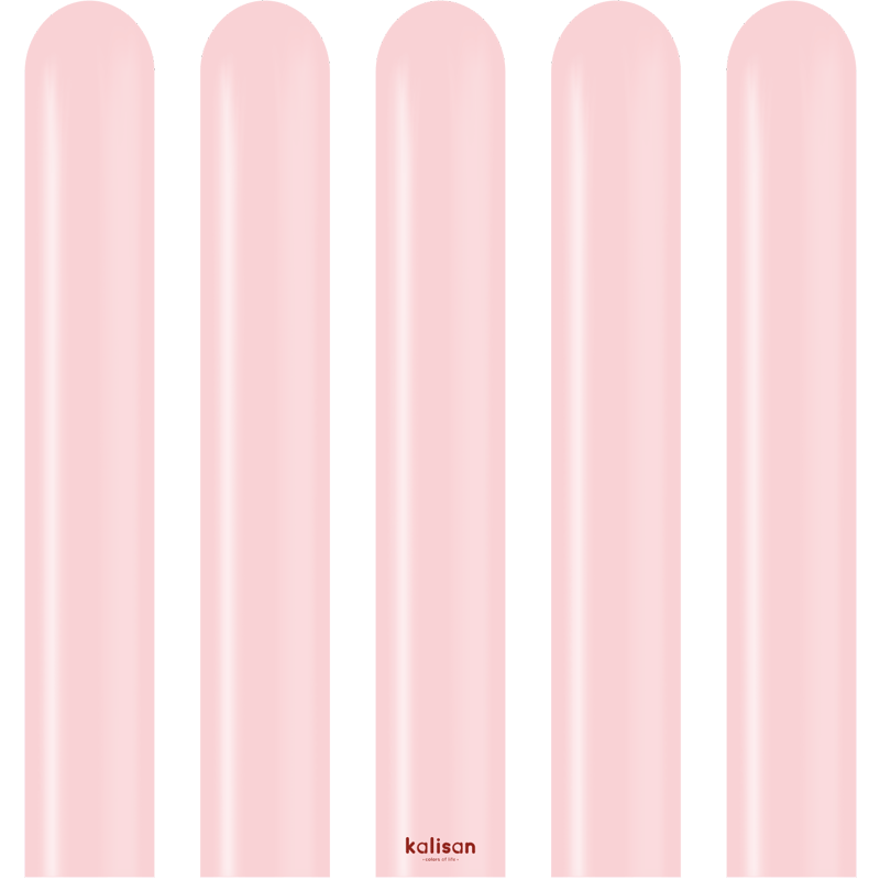 100 Ballons Modeling 260 Macaron Pink - Kalisan