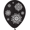 8 Ballons HG112 Mandala Noir - PMS