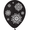 25 Ballons HG112 Mandala Noir - PMS