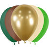 25 Ballons HG45 Assortis Nature Gold - Balloonia