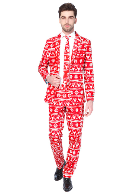 Costume Suitmeister Christmas Red Nordic
