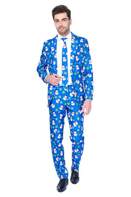 Costume Suitmeister Christmas Blue Snowman