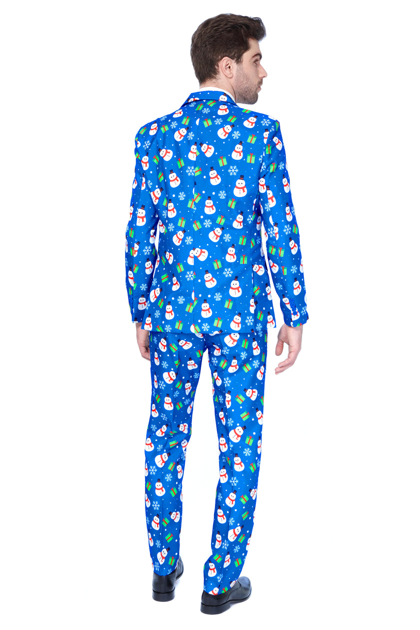 Costume Suitmeister Christmas Blue Snowman
