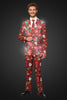 Costume Suitmeister Christmas Red Icons - Light Up