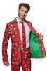 Costume Suitmeister Christmas Trees Stars Red