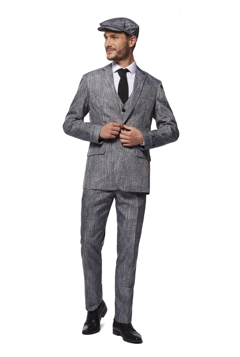 Costume Suitmeister 20's Gangster Grey