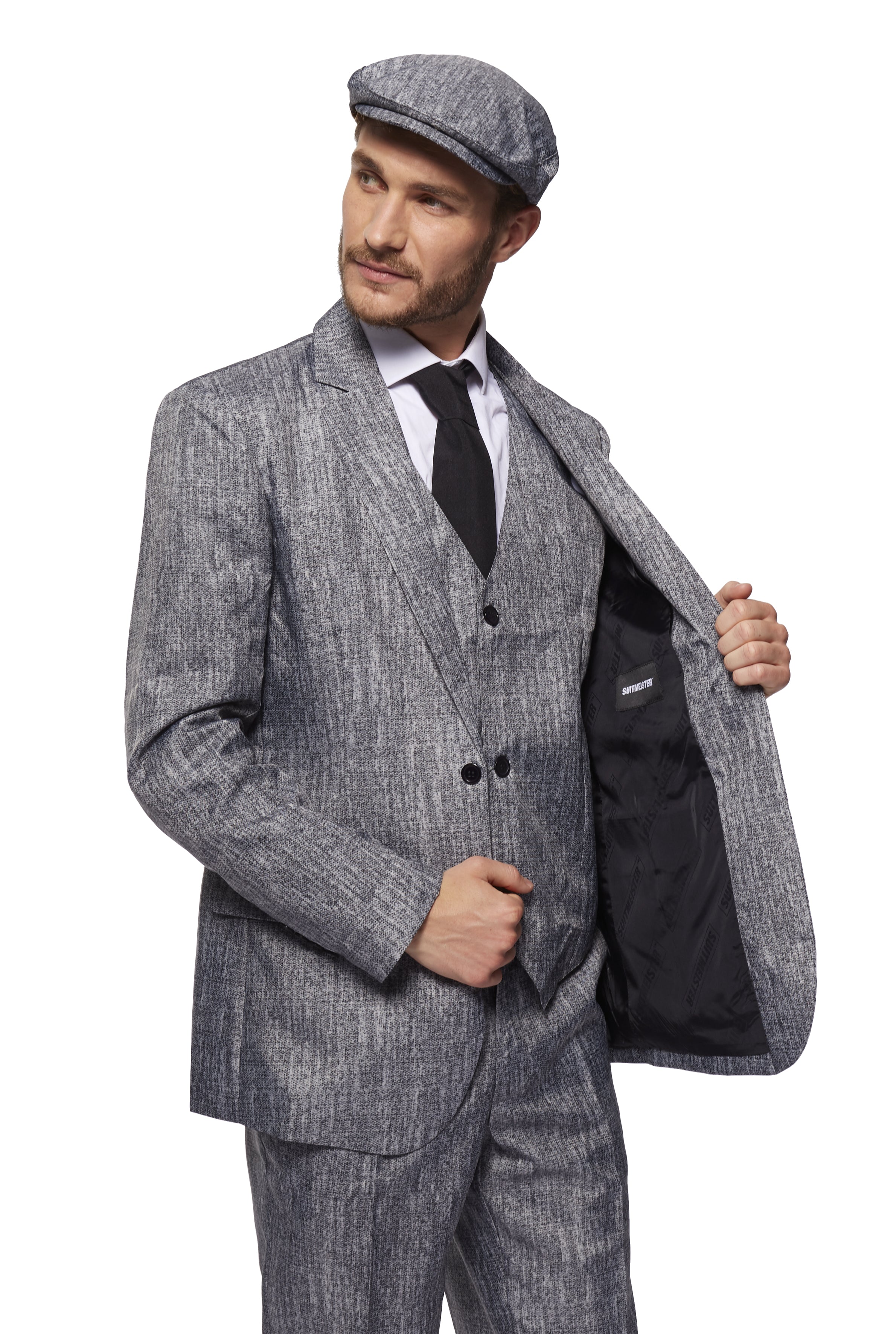 Costume Suitmeister 20's Gangster Grey