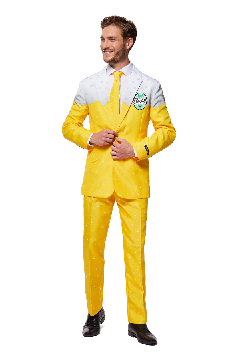 Costume Suitmeister Premium Beer Yellow