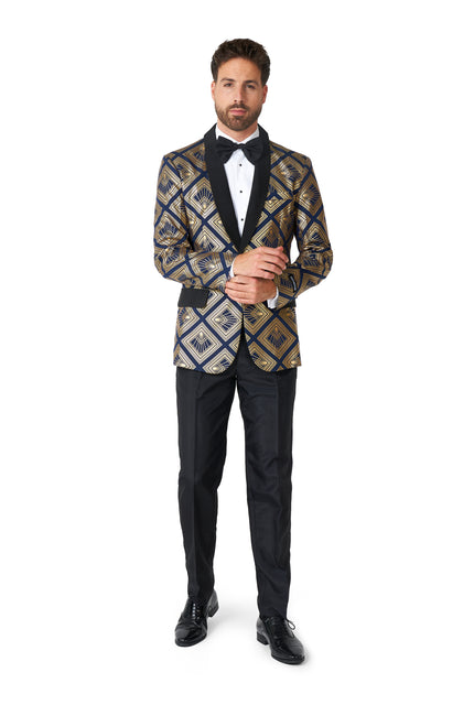 Costume Suitmeister Art Deco Deep Navy