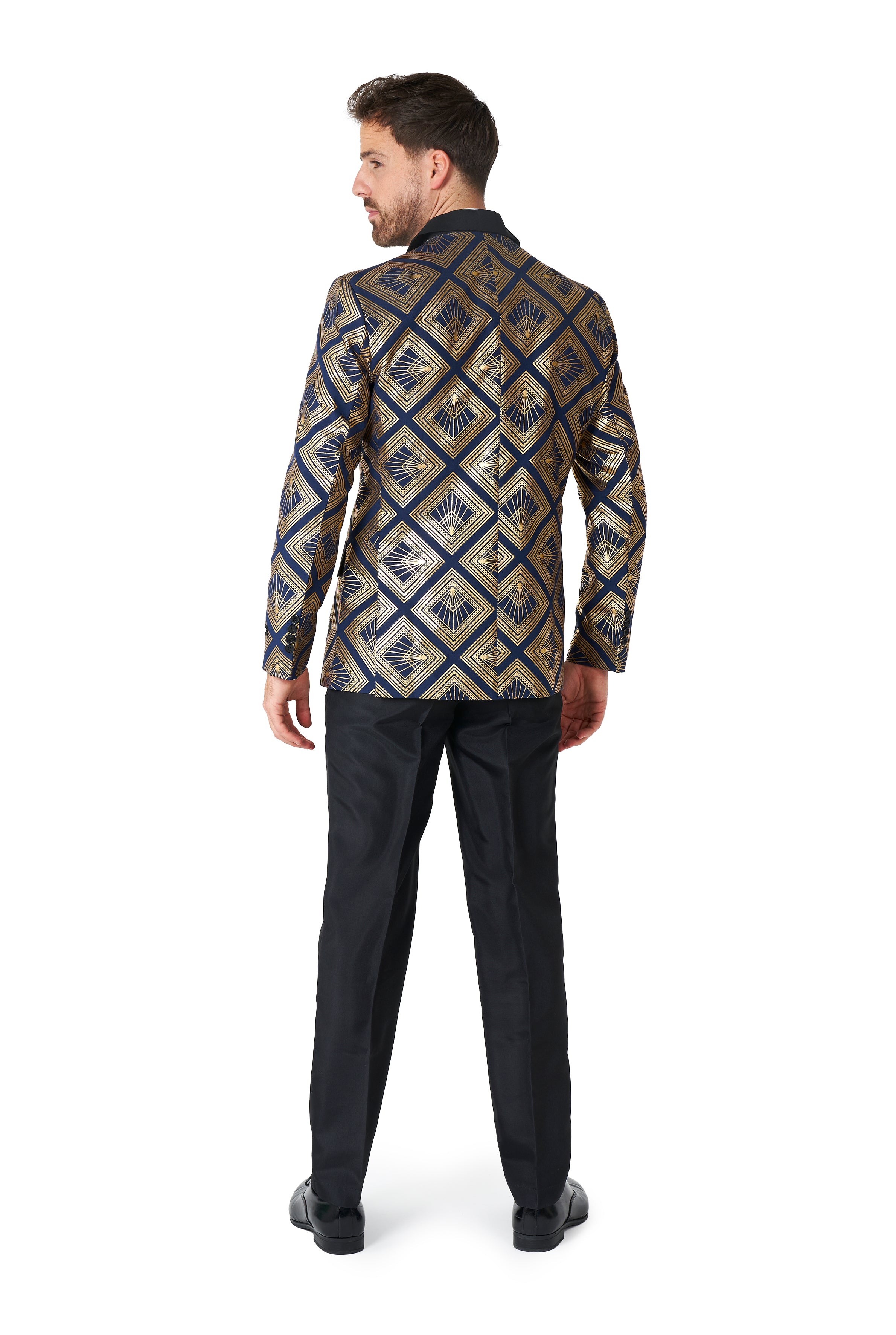 Costume Suitmeister Art Deco Deep Navy