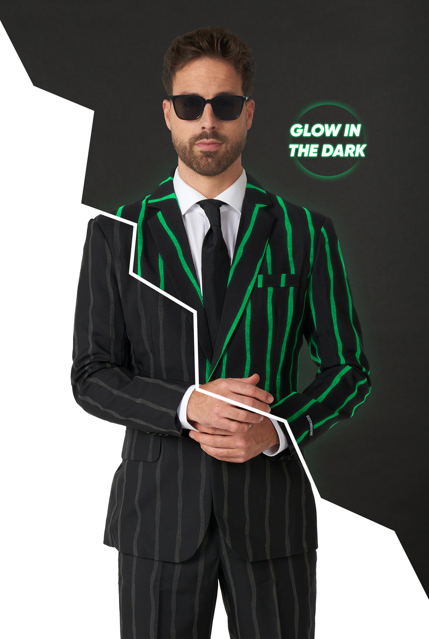Costume Suitmeister Oversized Pinstripe Black
