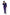 Costume Suitmeister Pimp Faux Fur Purple