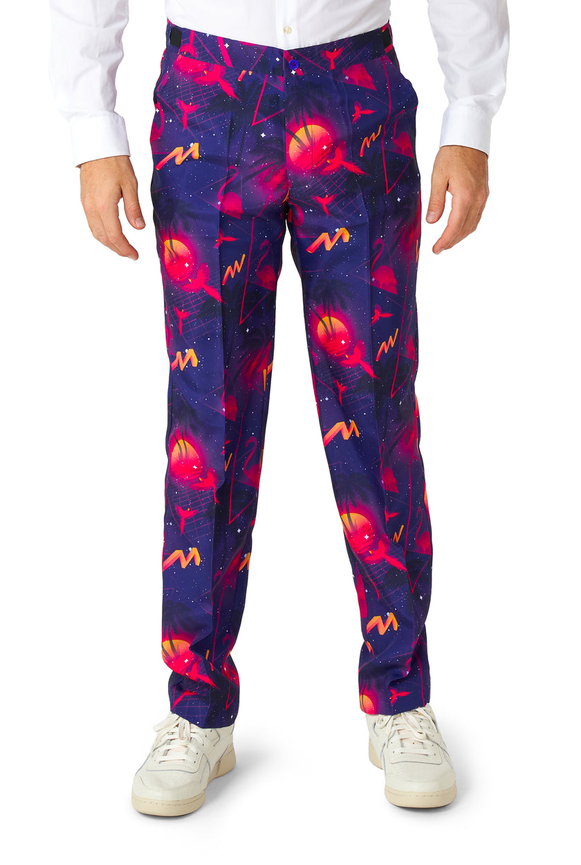 Costume Suitmeister Retro Neon Navy