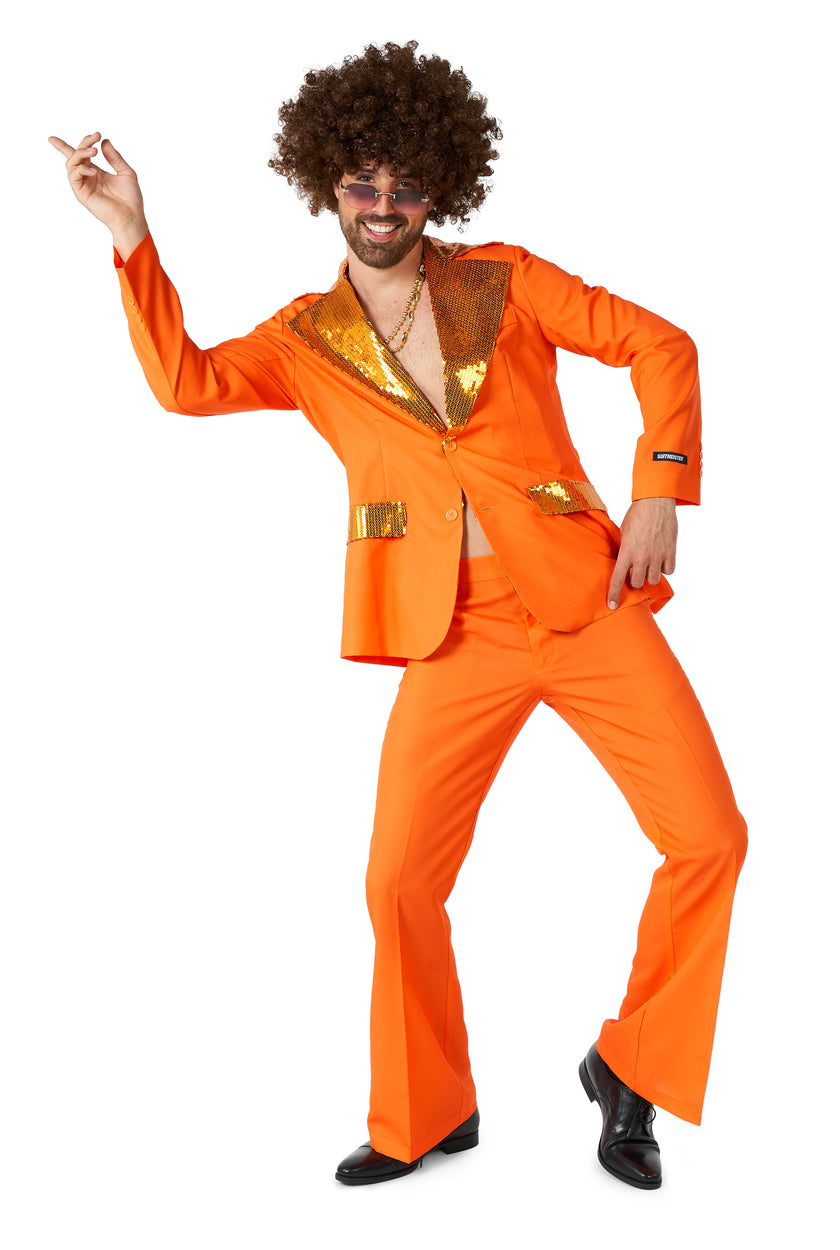 Costume Suitmeister Disco Suit Orange