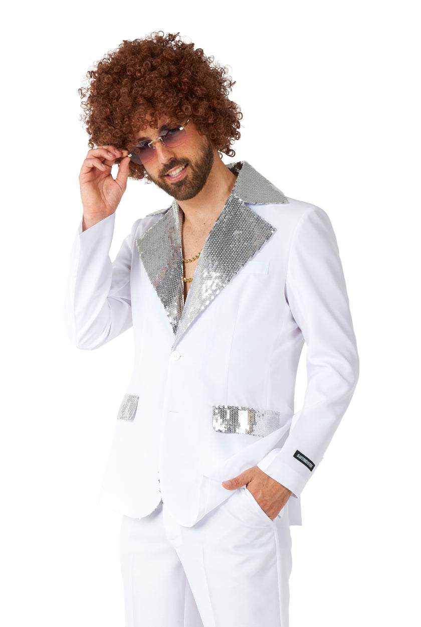 Costume Suitmeister Disco Suit White
