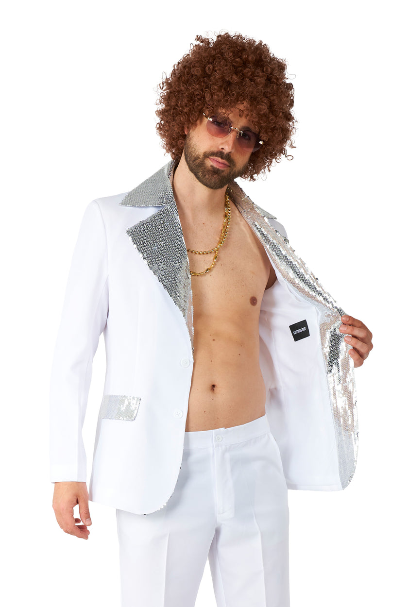 Costume Suitmeister Disco Suit White