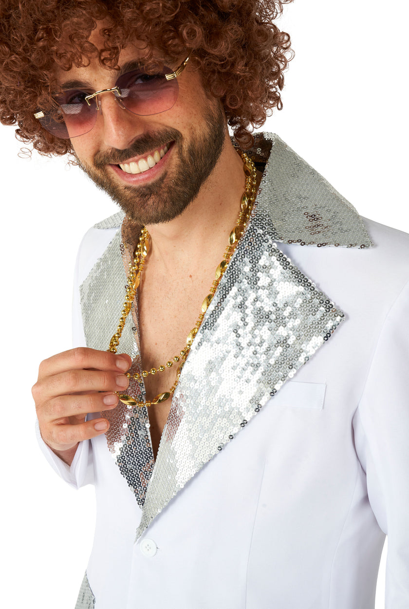 Costume Suitmeister Disco Suit White