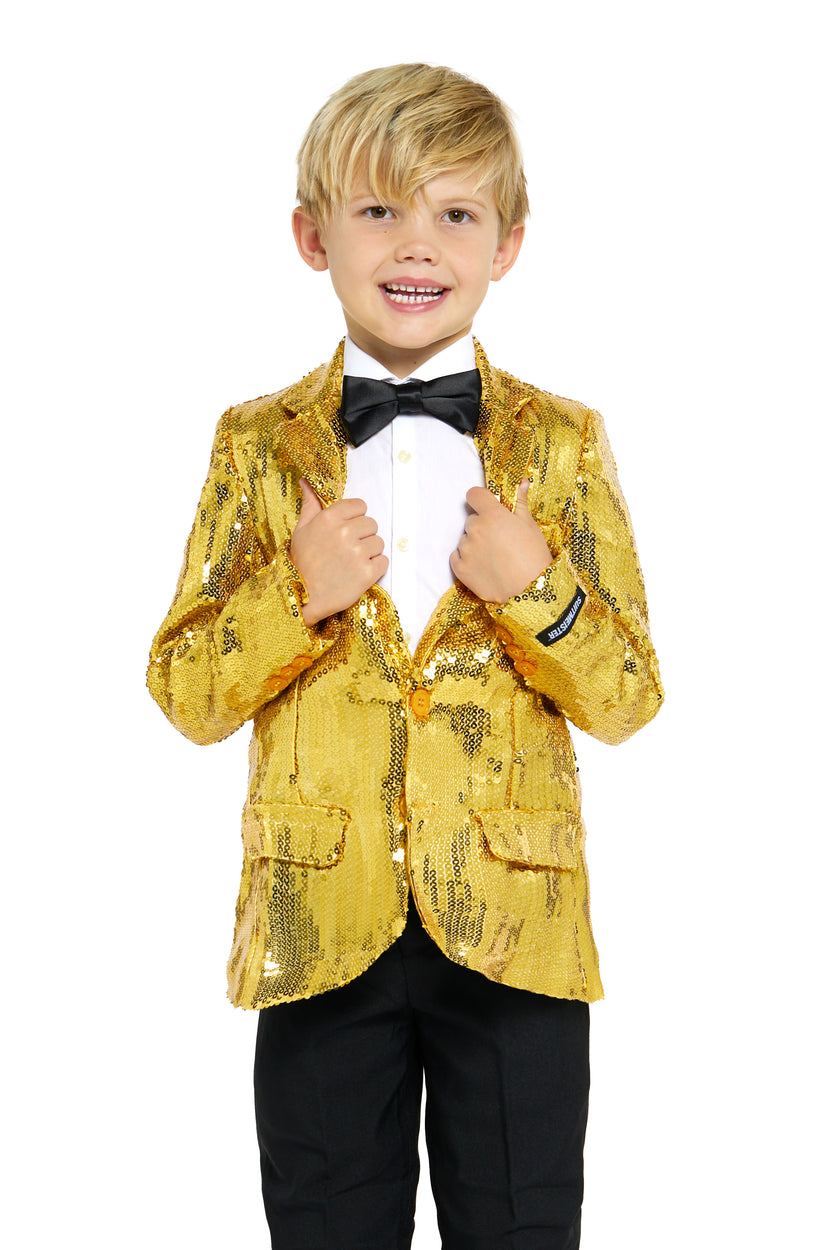 Veste Suitmeister BOYS Sequin Gold