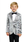 Veste Suitmeister BOYS Sequin Silver