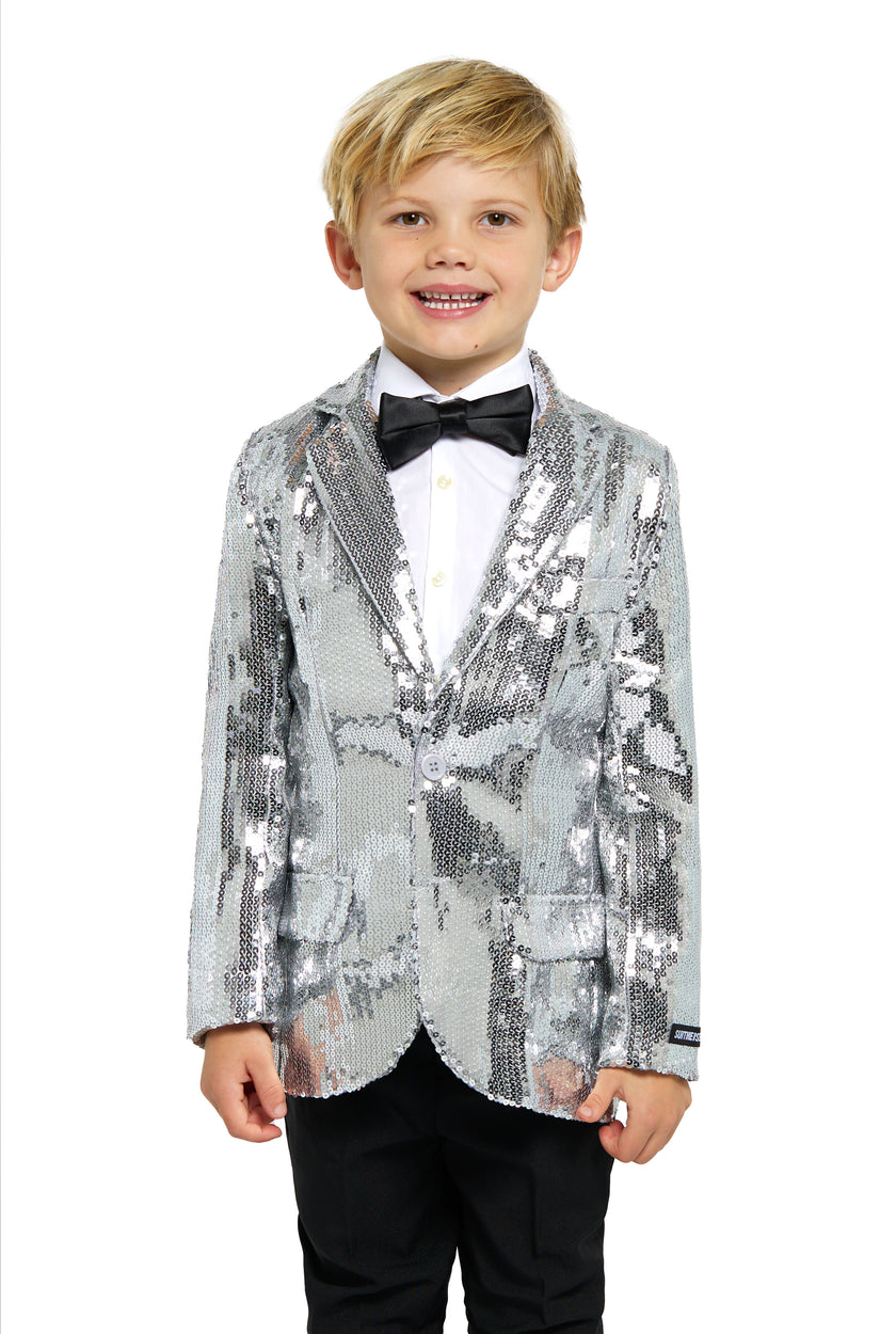 Veste Suitmeister BOYS Sequin Silver