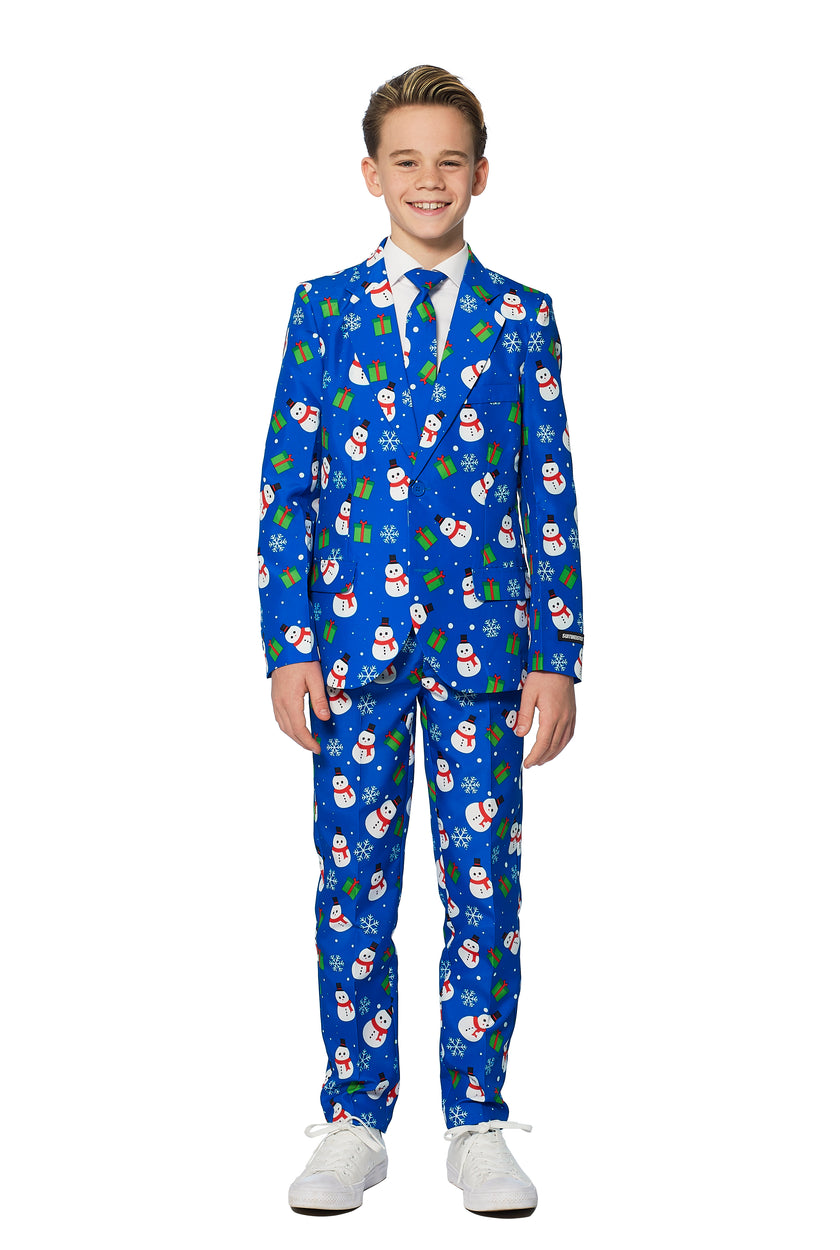 Costume Suitmeister BOYS Christmas Blue Snowman