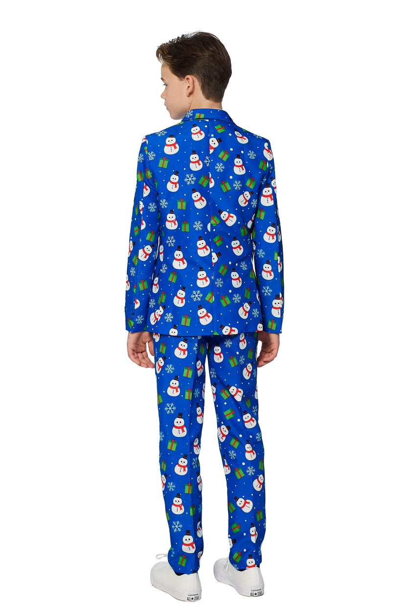 Costume Suitmeister BOYS Christmas Blue Snowman