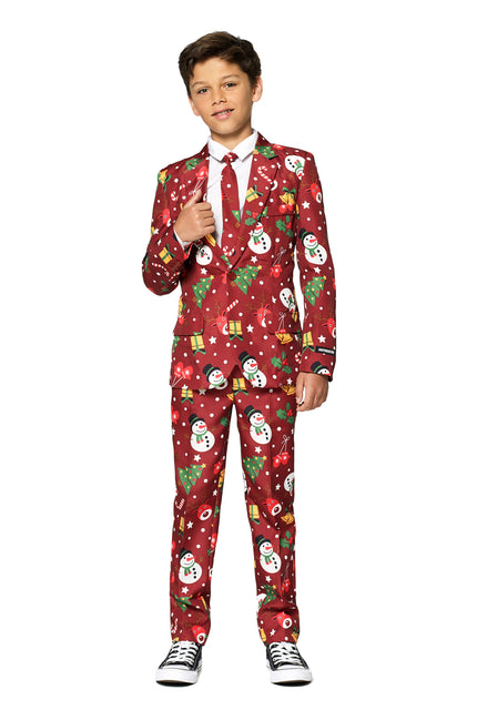 Costume Suitmeister BOYS Christmas Red Icons Light Up