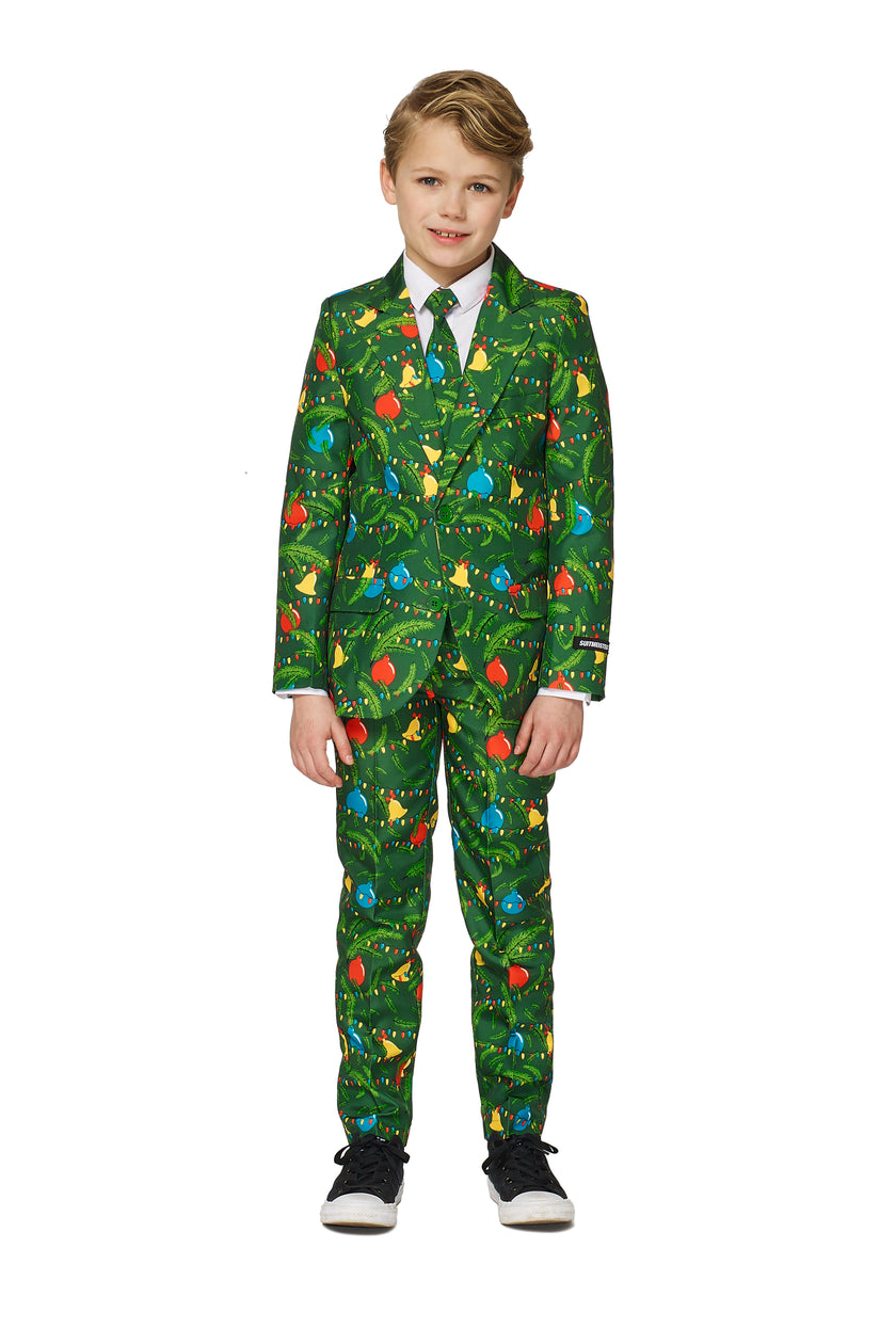 Costume Suitmeister BOYS Christmas Green Tree Light Up