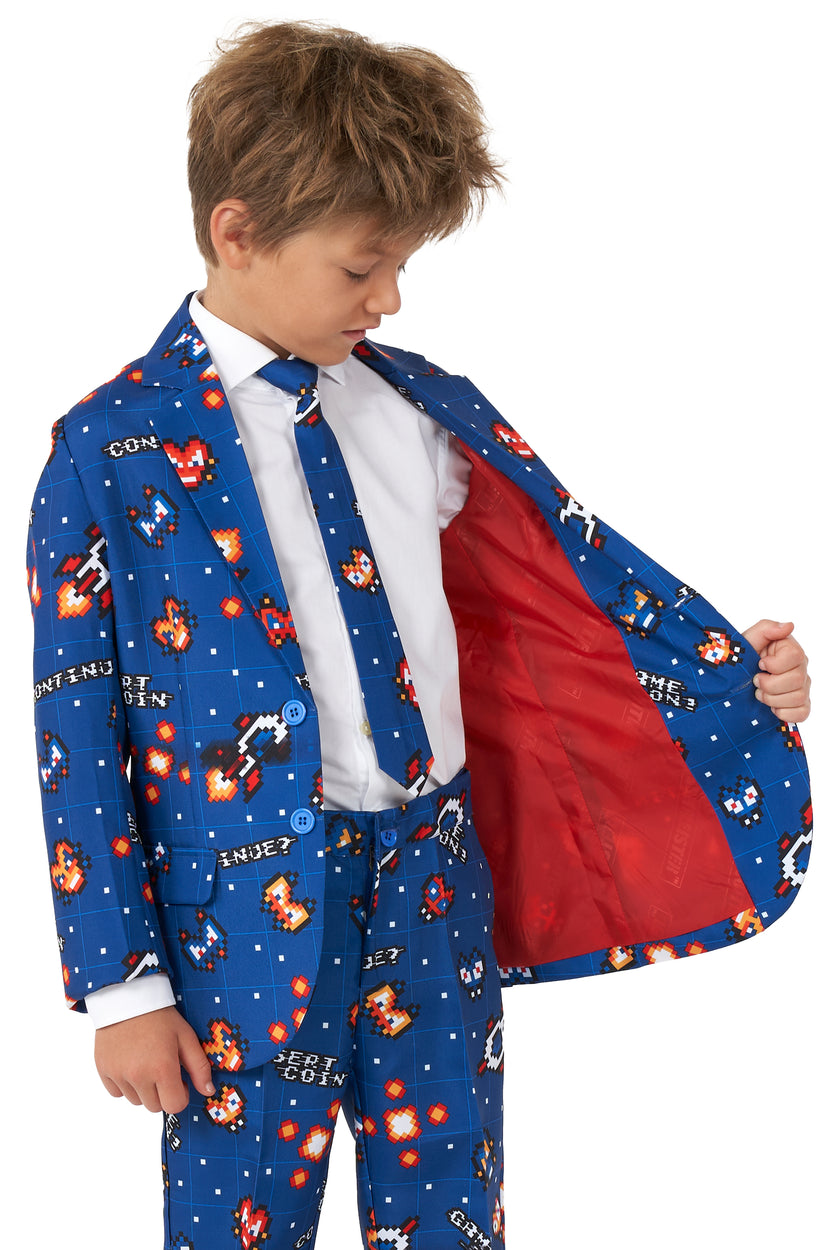 Costume Suitmeister BOYS Retro Gamer Navy