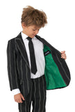 Costume Suitmeister BOYS Oversized Pinstripe Black