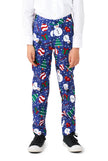 Costume Suitmeister BOYS Christmas Snowman Blue