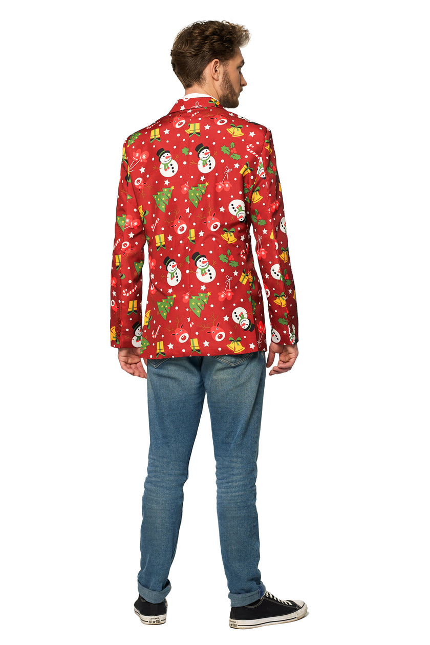 Veste Suitmeister Christmas Red Icons Jacket Light Up