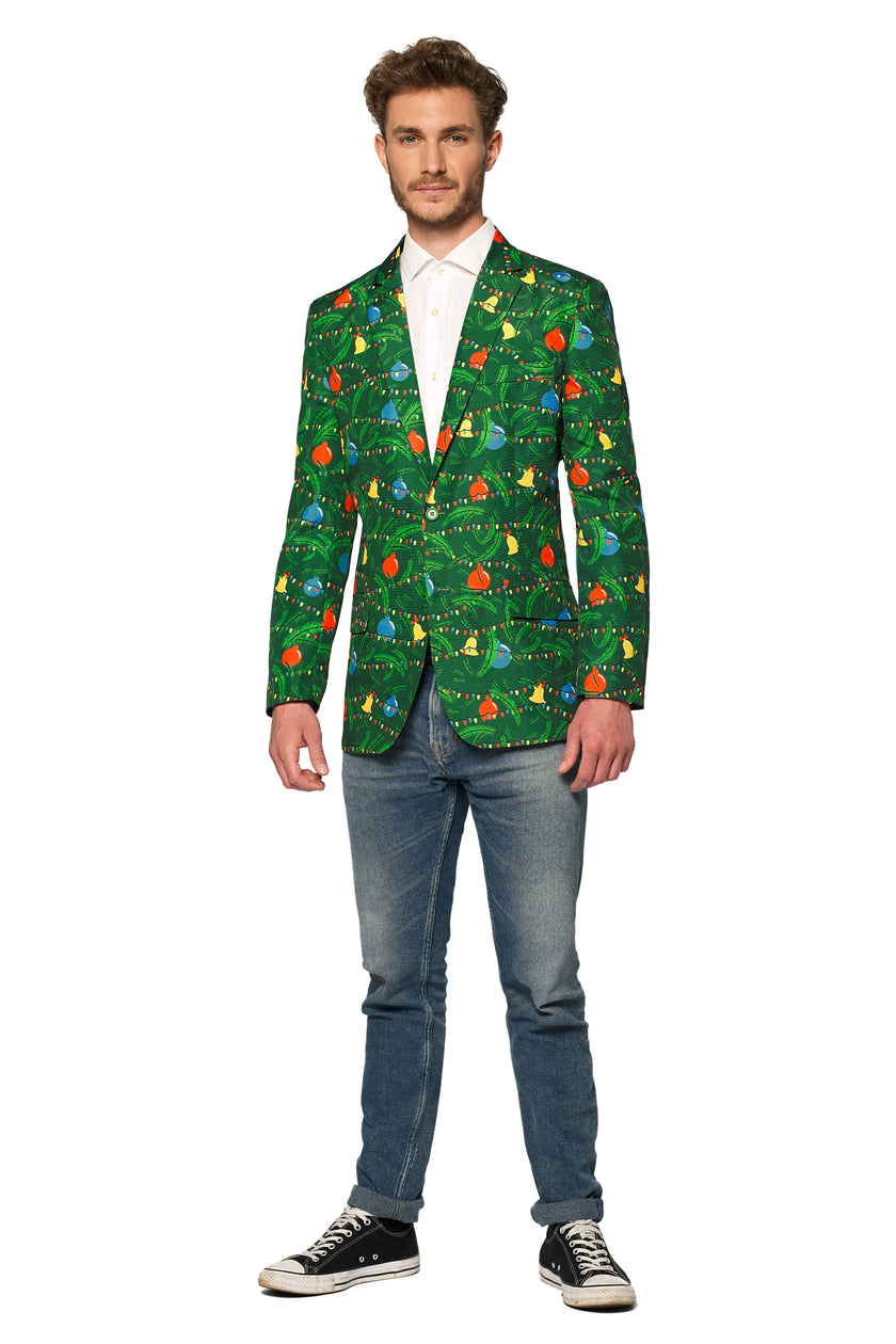 Veste Suitmeister Christmas Green Tree Jacket Light Up