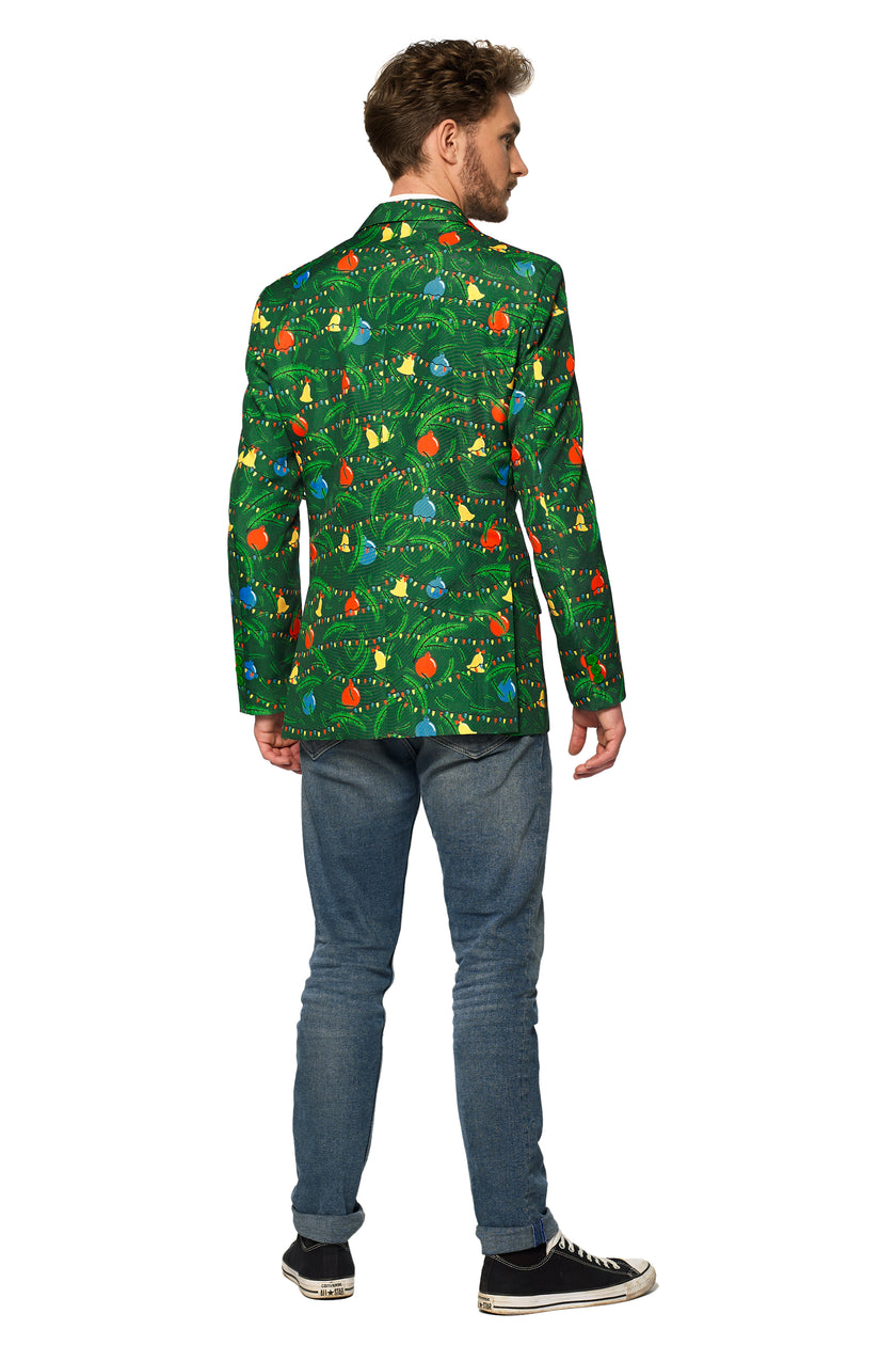 Veste Suitmeister Christmas Green Tree Jacket Light Up