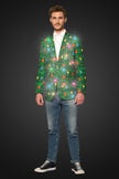 Veste Suitmeister Christmas Green Tree Jacket Light Up